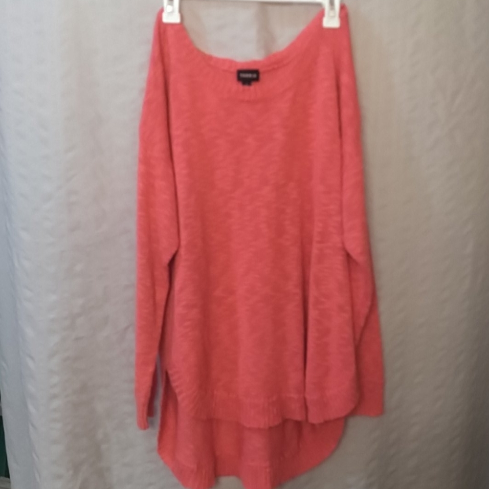 Torrid Pink High-Low Sweater size 1